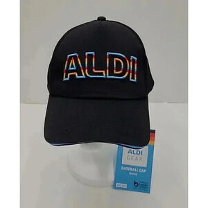 Aldi Gear Baseball Cap Hat Adjustable Multicolor New with Tags One Size